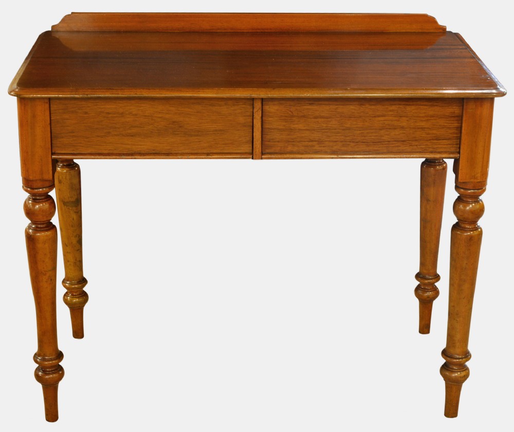 Mahogany Sidetable with 2 Drawers