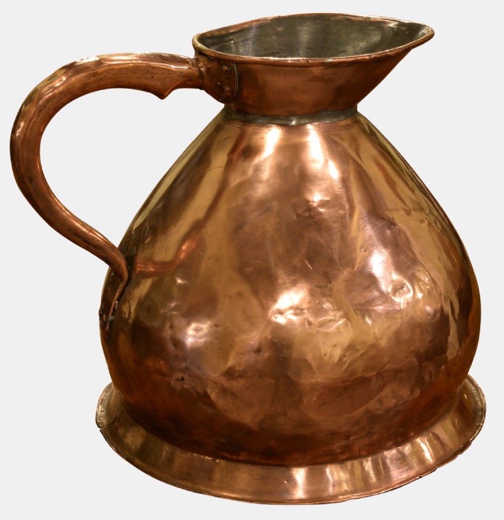 Antique Copper 'Haystack' Ale Measure