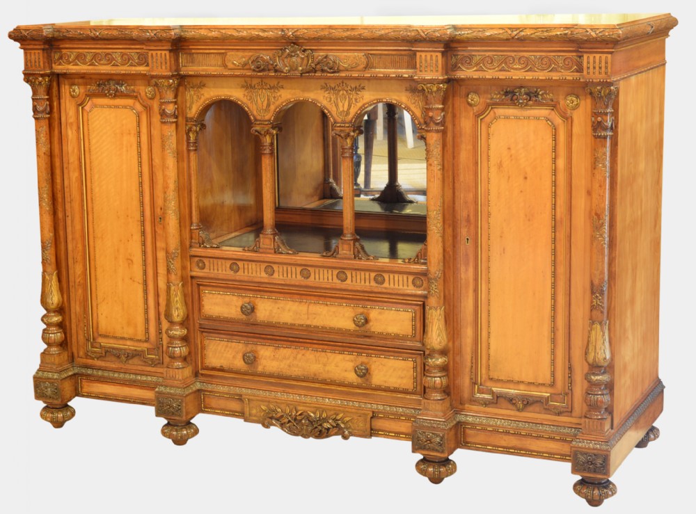 Satinwood Side Cabinet