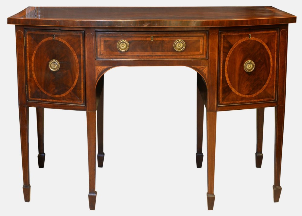 George III Bowfronted Sideboard

