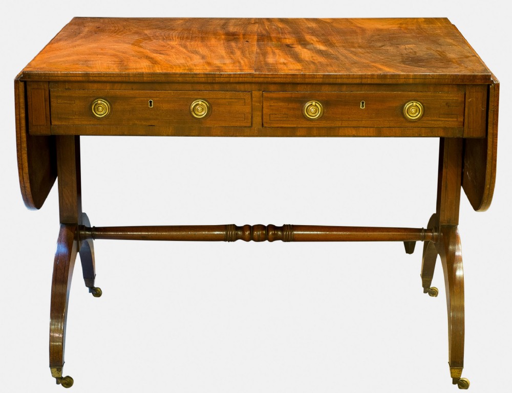 Regency Mahogany Sofa Table