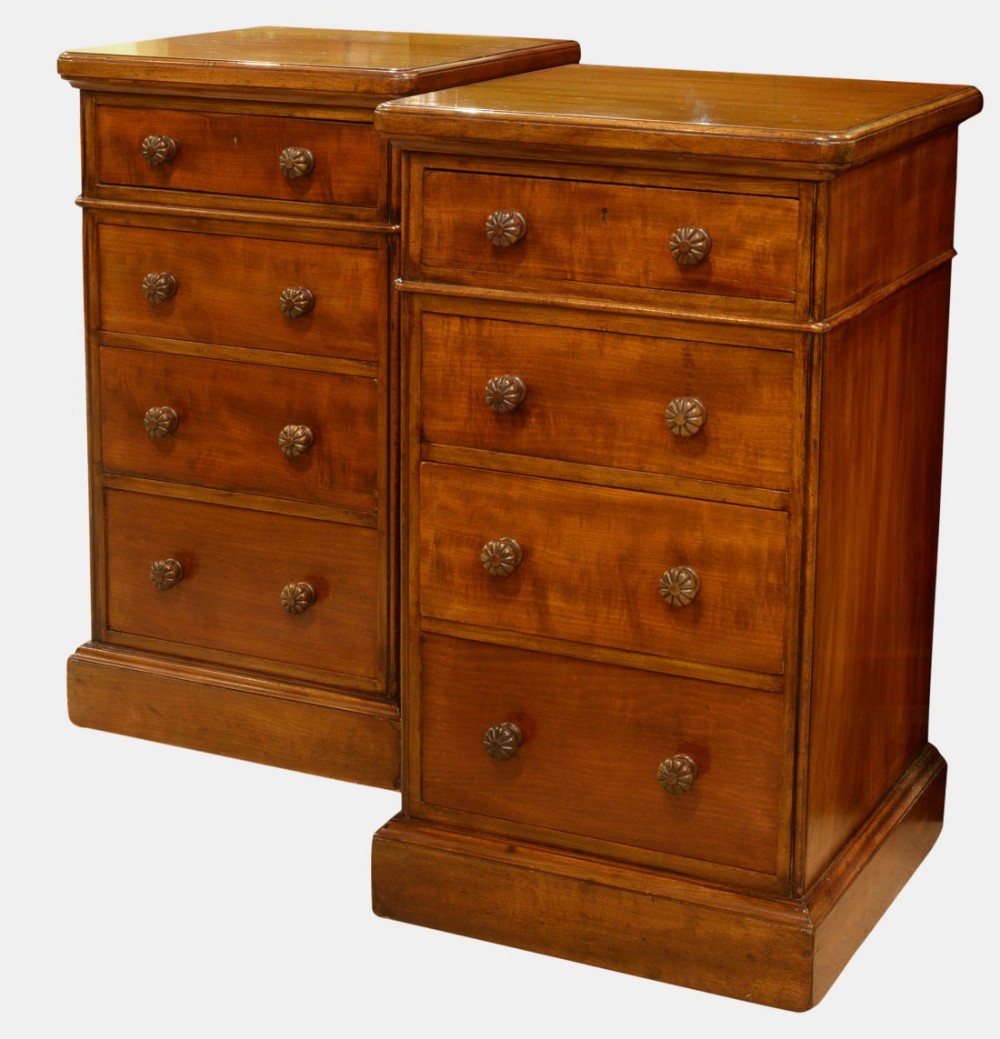 Pair of 19th Century Bedside Chests