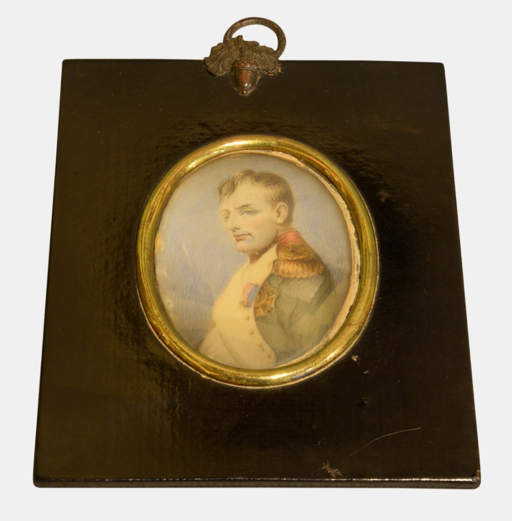 19th Century Miniature Painting on Ivory