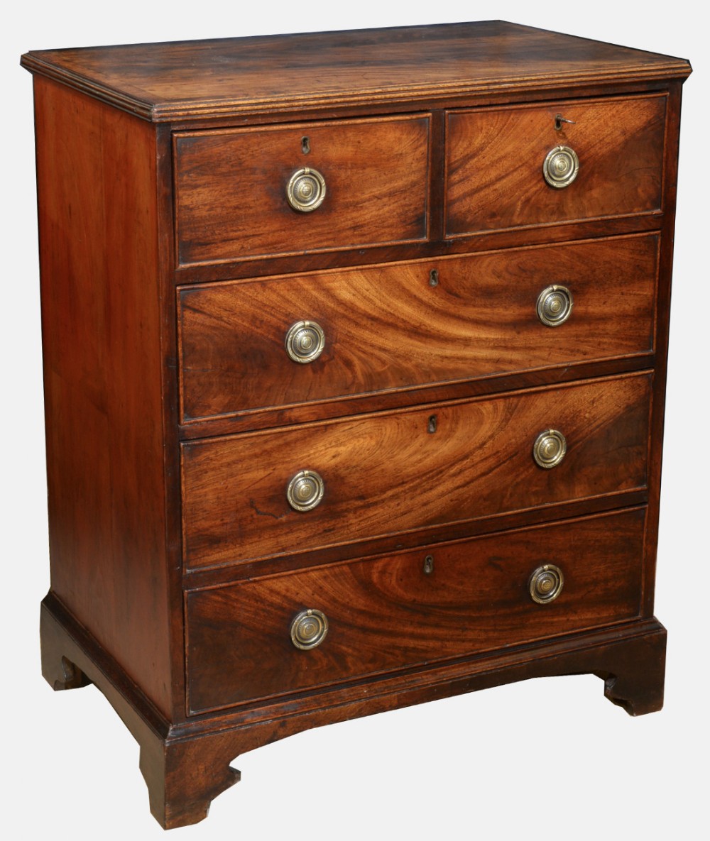 Small 18th Century Mahogany Chest of Drawers