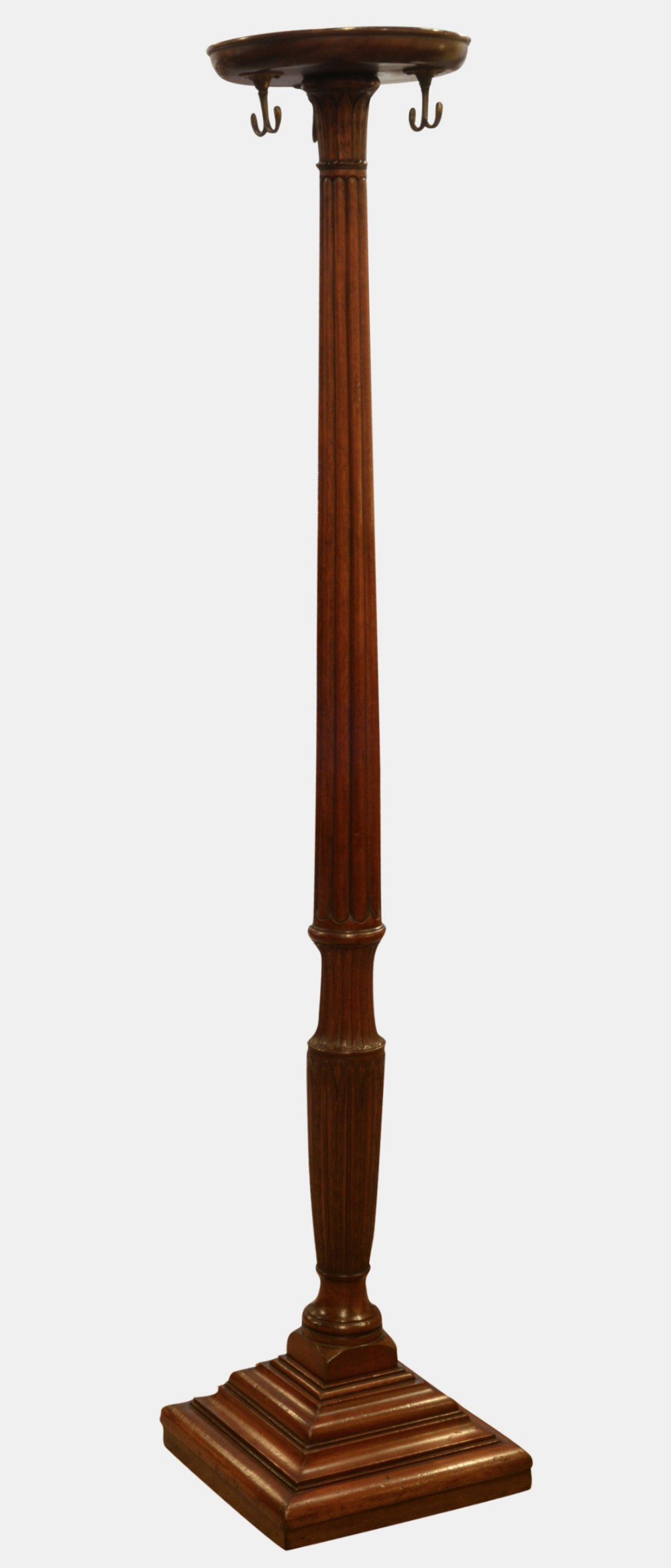 19th Century Mahogany Coat Stand