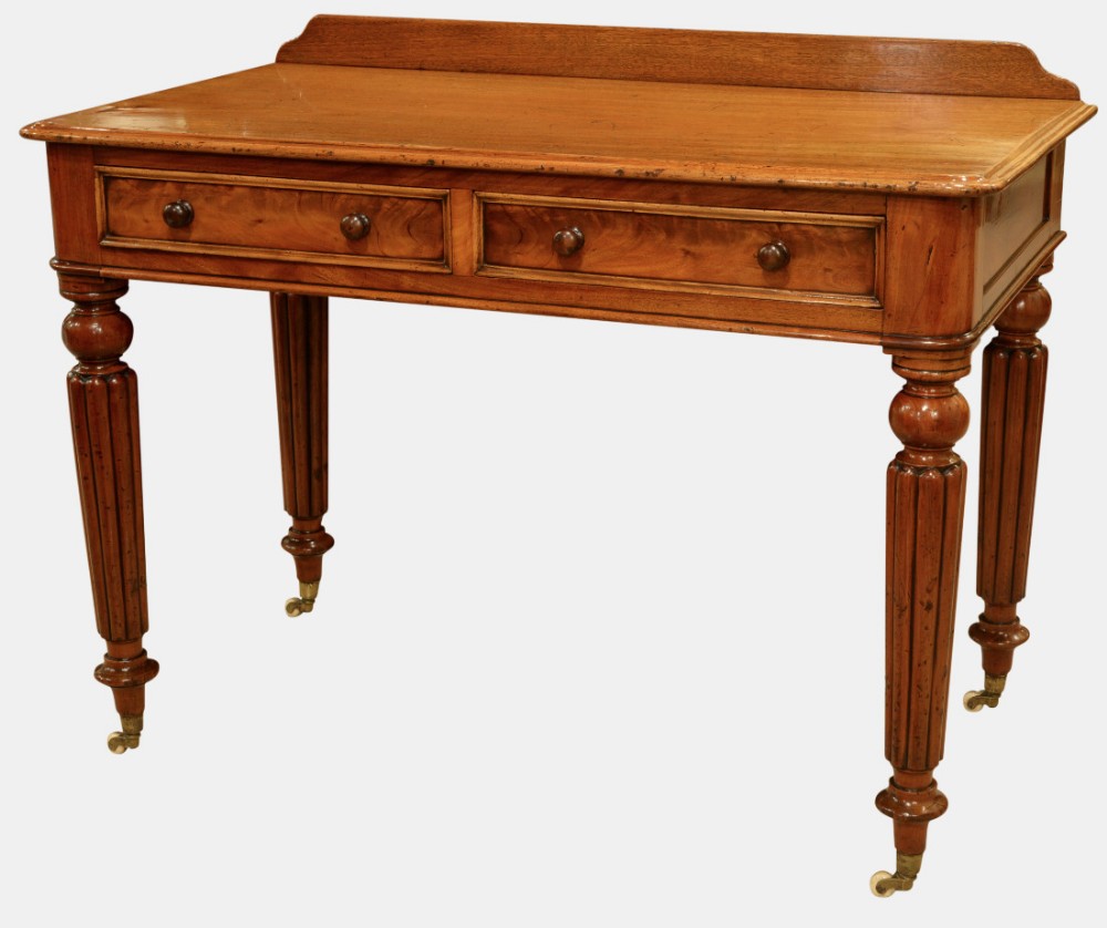 19th Century Faded Mahogany Side Table
