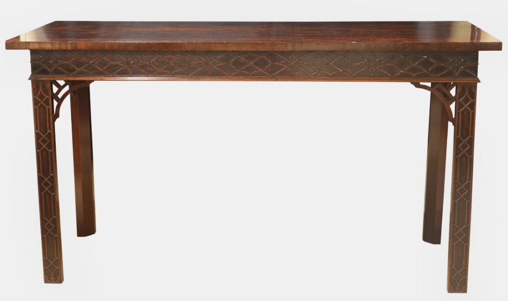 Mahogany Chippendale Style Serving Table