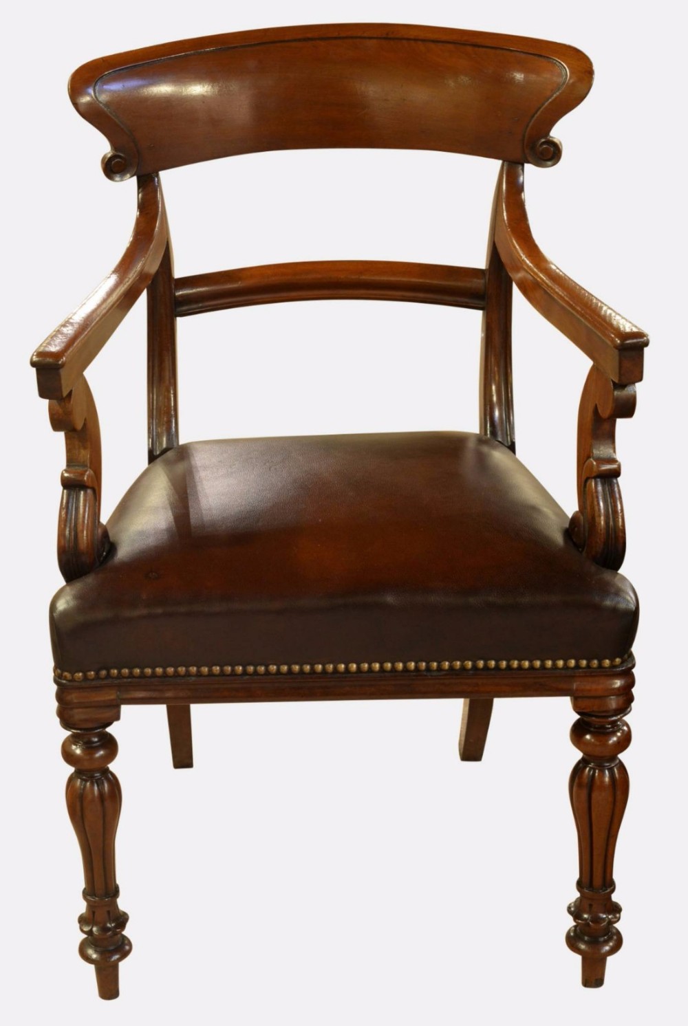 William IV Mahogany Desk Chair