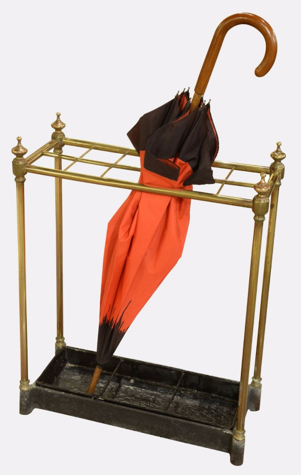 Victorian Brass Umbrella / Stick Stand