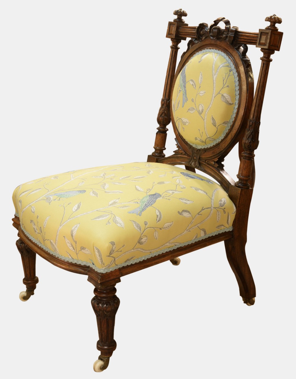 Nursing Chair in Sanderson Fabric