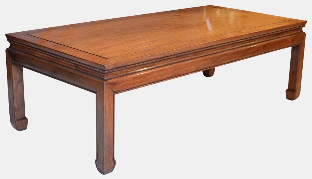 Chinese Hardwood Low Coffee Table