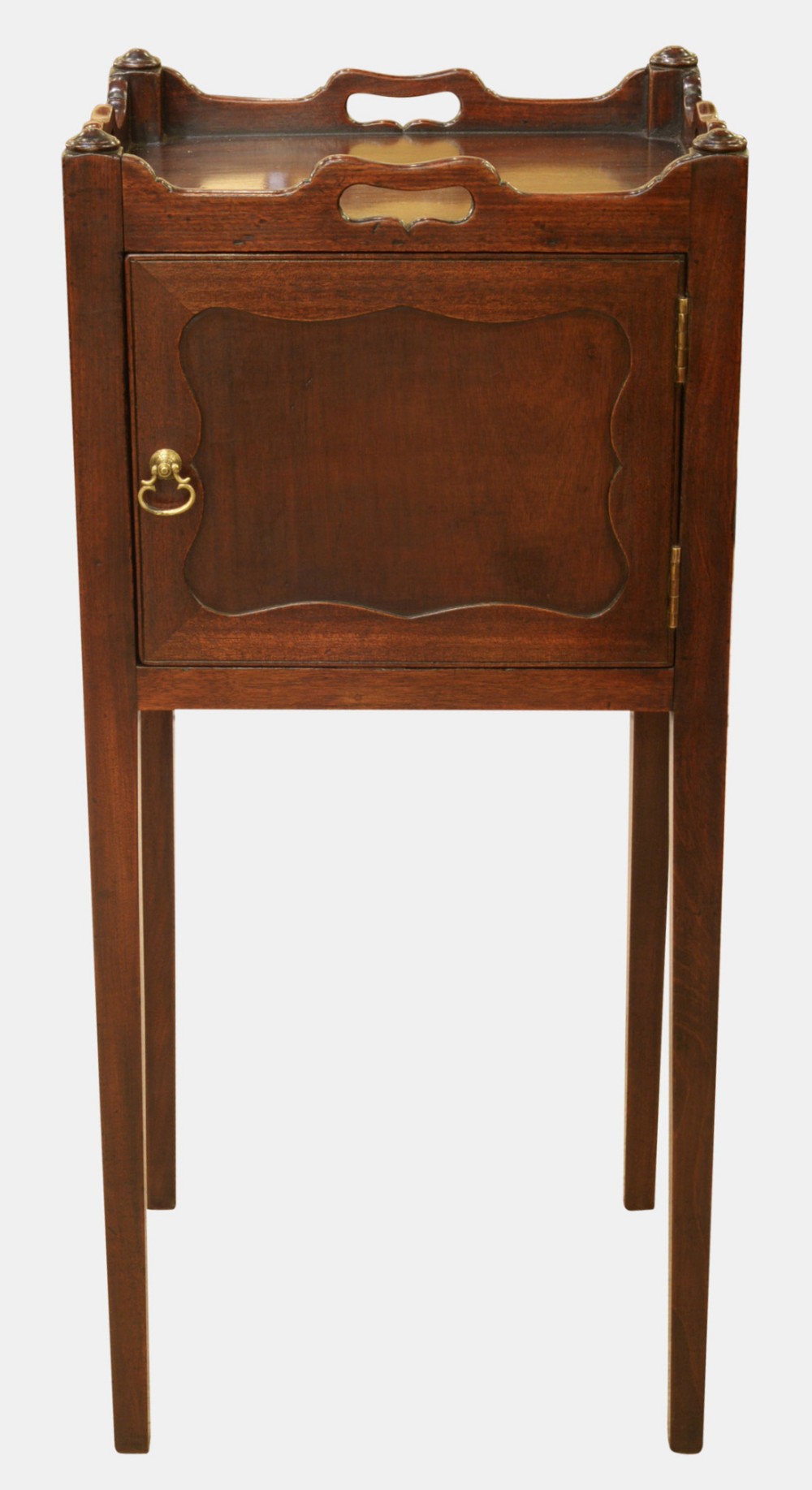 George III Mahogany Bedside Cupboard