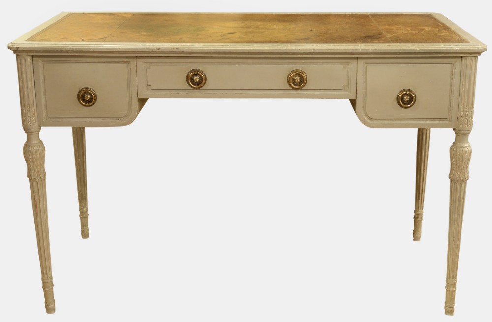 Edwardian Louis XVI Style Bureau Plat