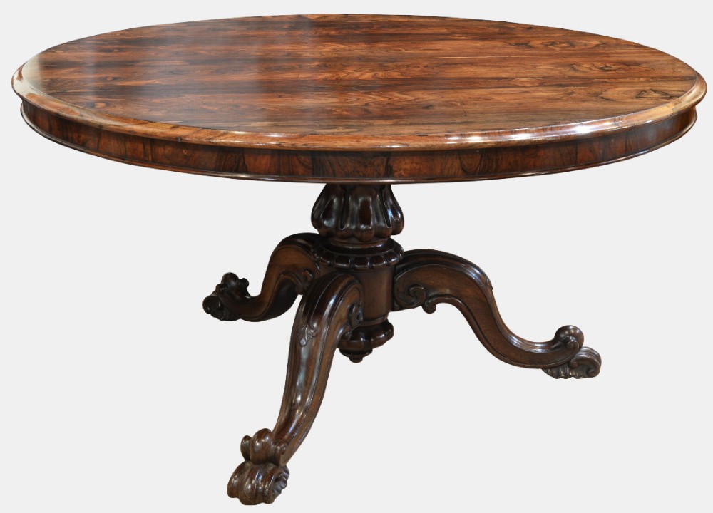 19th Century Rosewood Centre Table