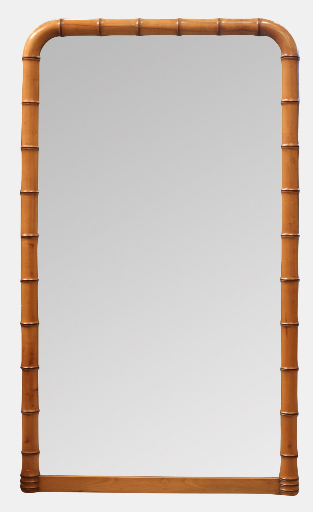 French Faux Bamboo Mirror