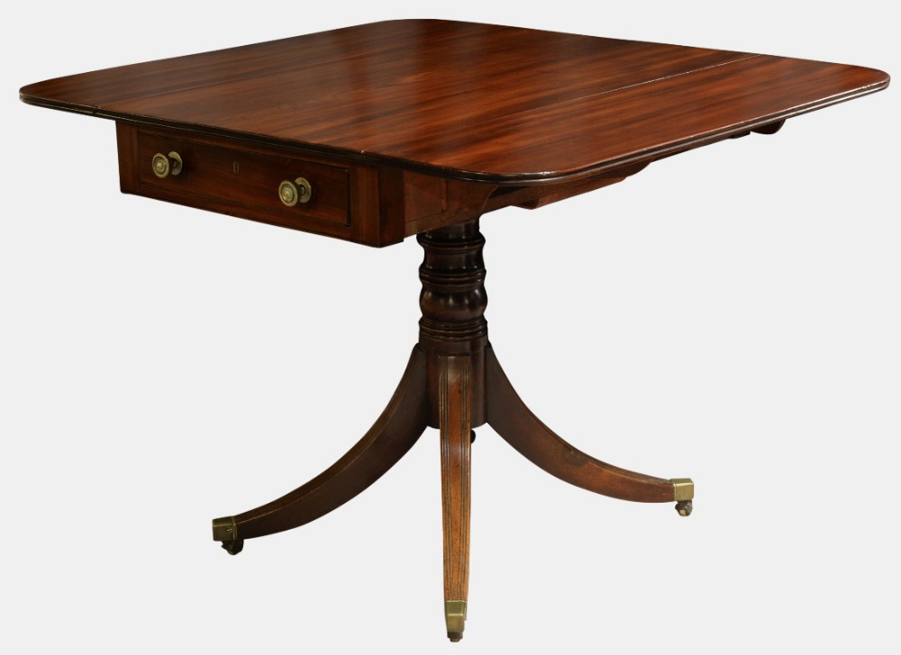 Mahogany Table with Drop Flaps