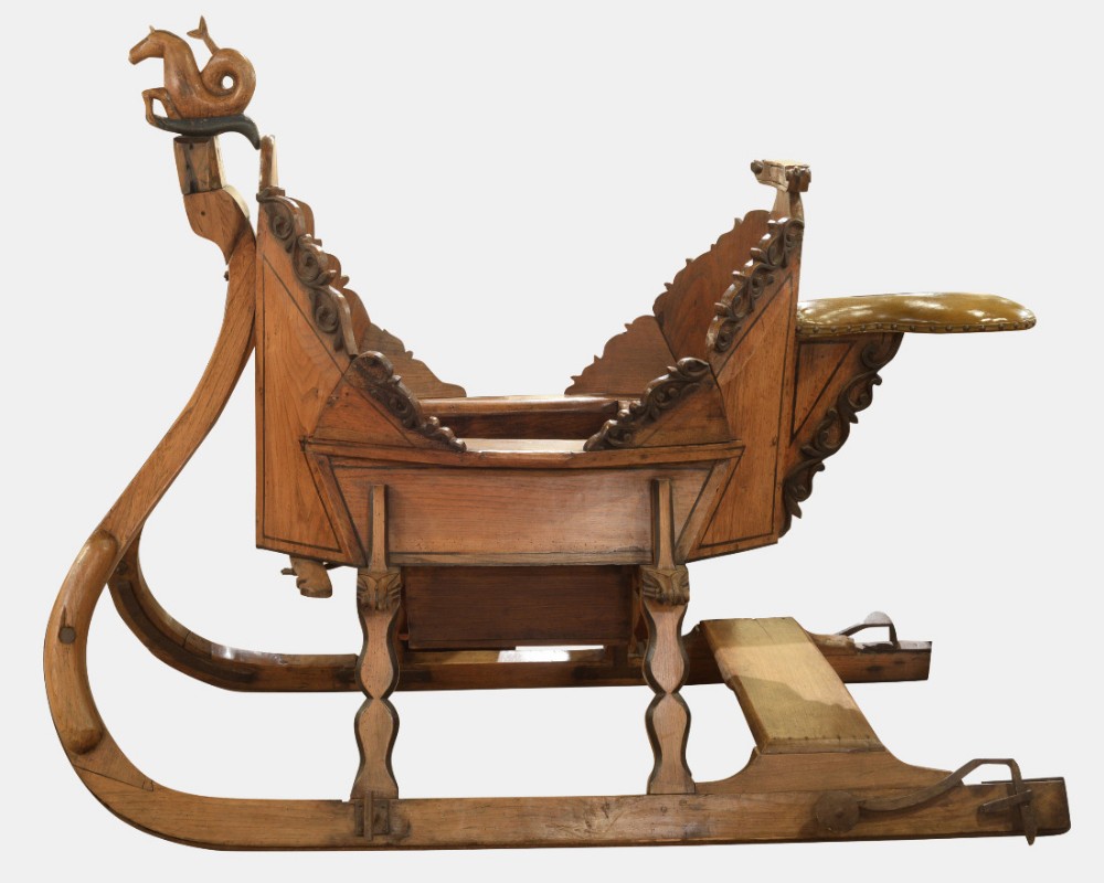 19th Century Eastern European Sleigh