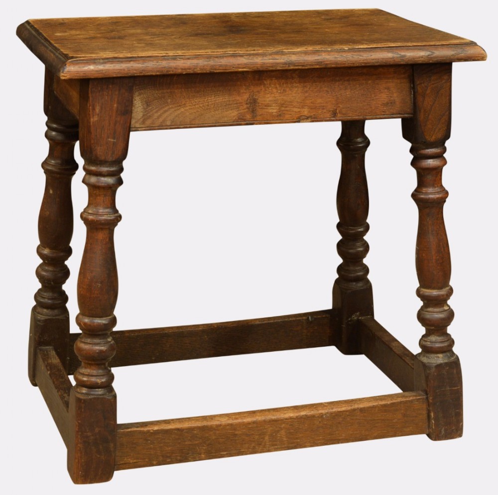 Oak Joined Stool
