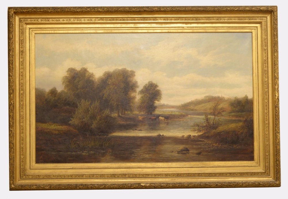 William Mellor Large Oil on Canvas
