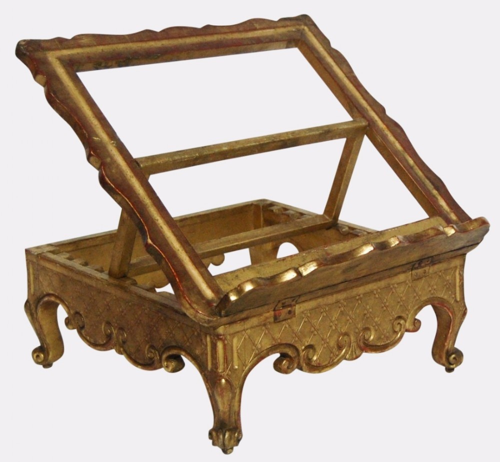 Early Victorian Giltwood Music Stand