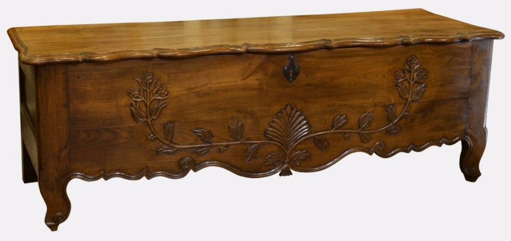 19th Century Chestnut Breton Coffer
