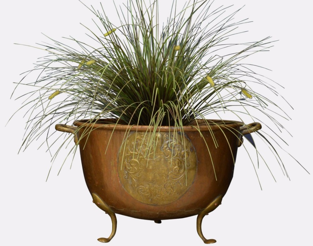 Large 19th Century Copper & Brass Pot
