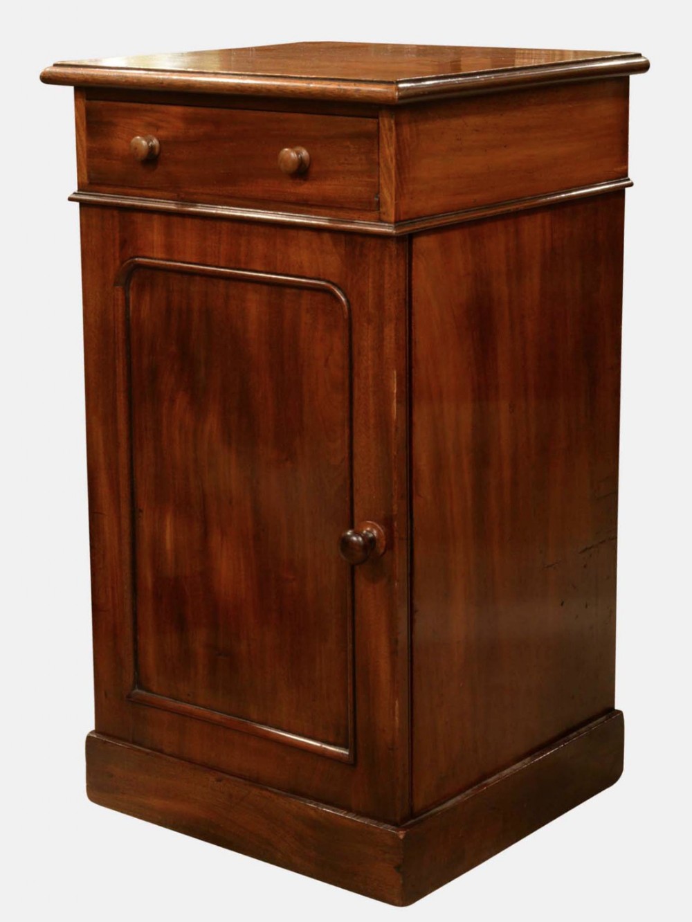 19th Century Mahogany Bedside Cupboard