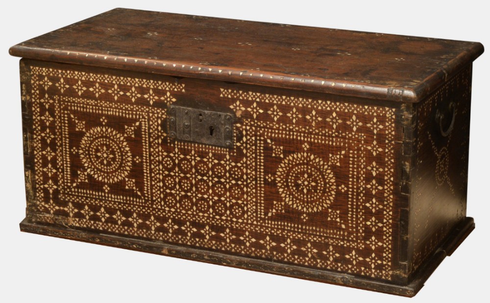 Indian Mother of Pearl Dowry Chest