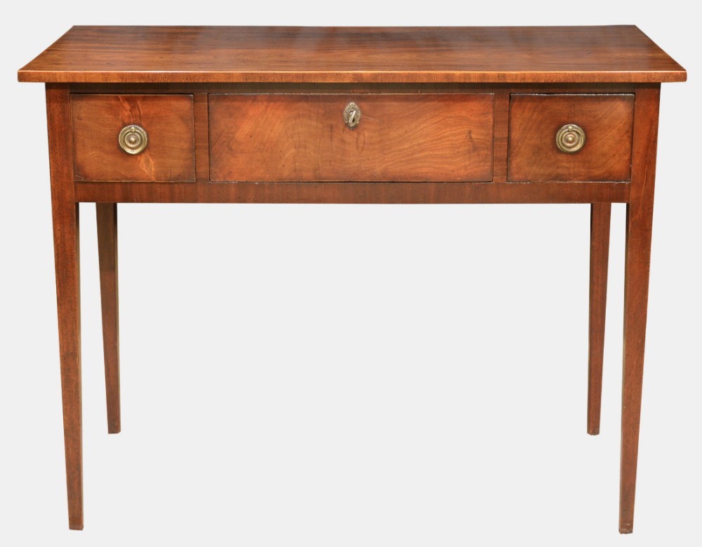 George III Mahogany Lowboy