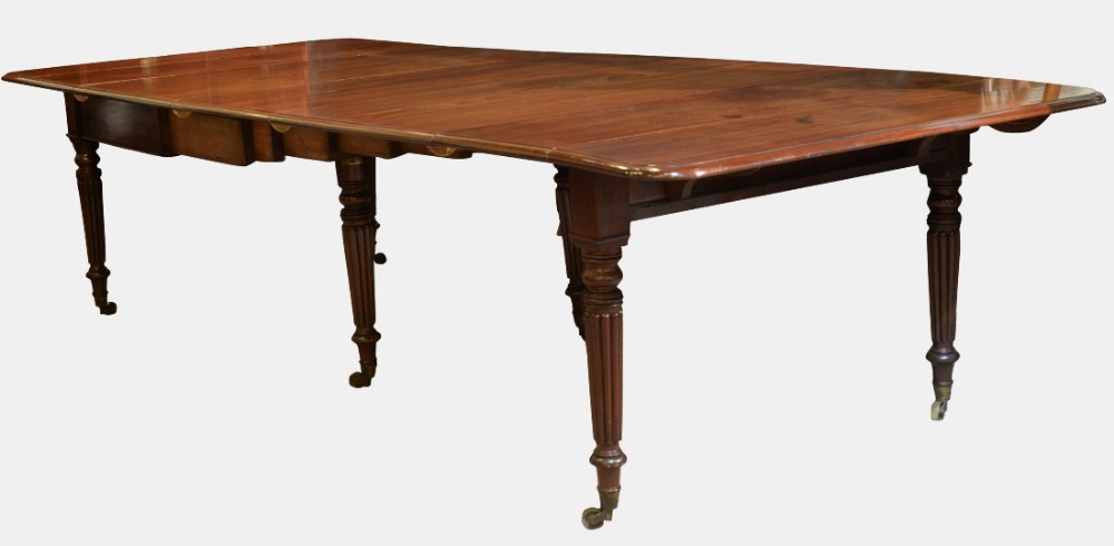 Mahogany Regency Period Extending Dining Table