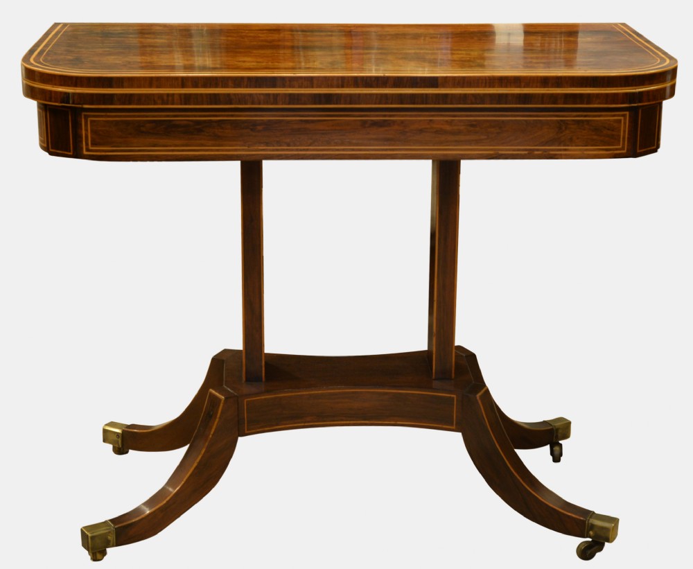George III Card Table