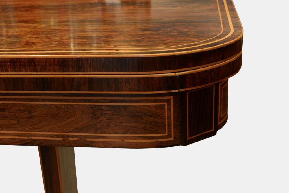 George III Card Table View IV