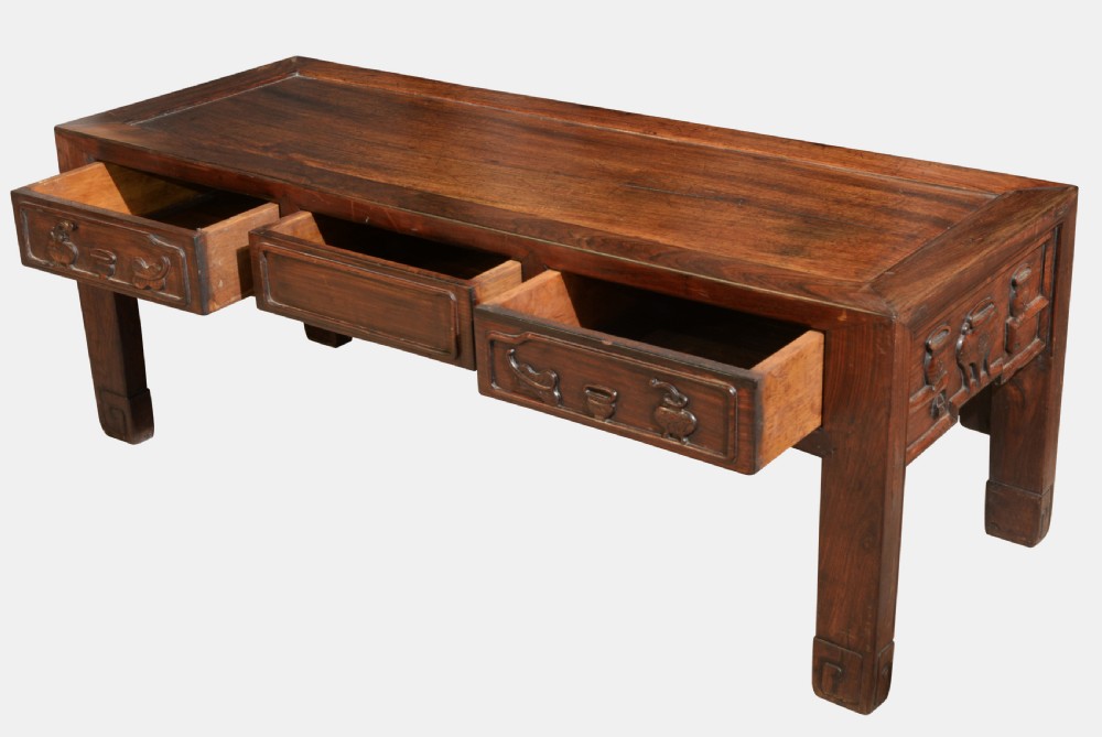 Chinese Hardwood Opium Table View II