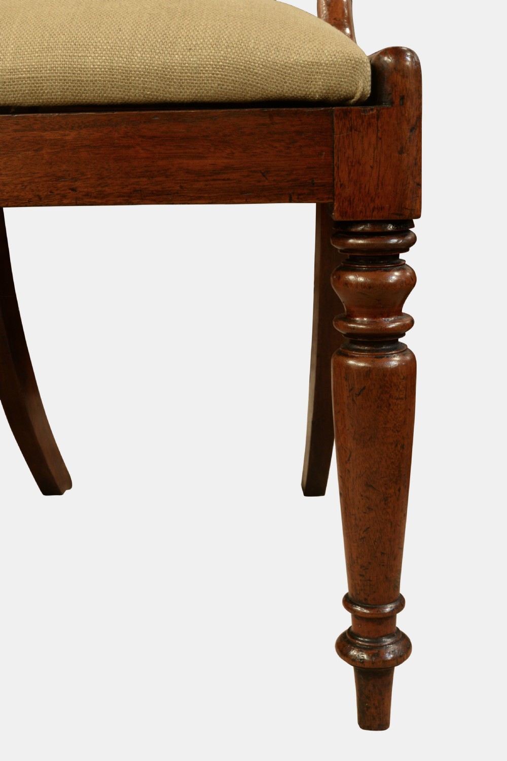 Set of 6 Mahogany Dining Chairs View II