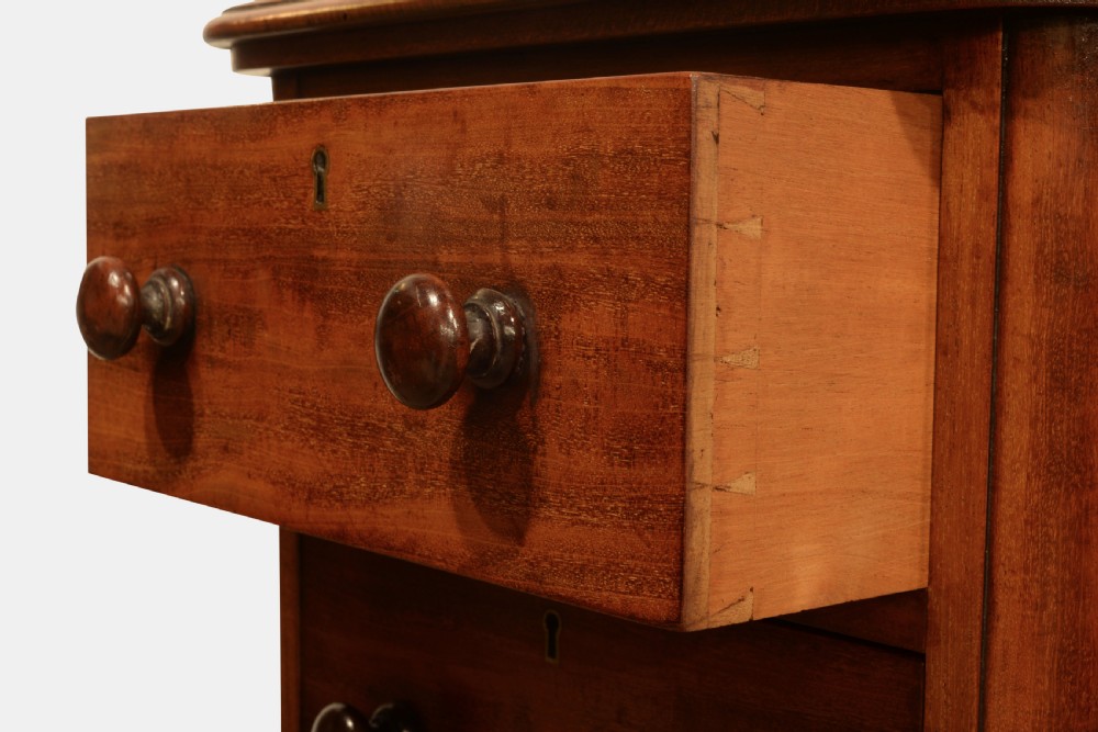 Pair of Victorian Mahogany Bedside Chests View III