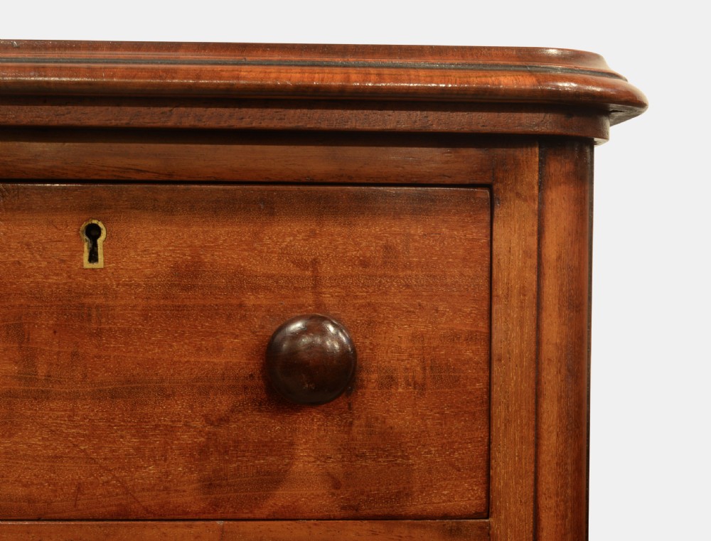 Pair of Victorian Mahogany Bedside Chests View V