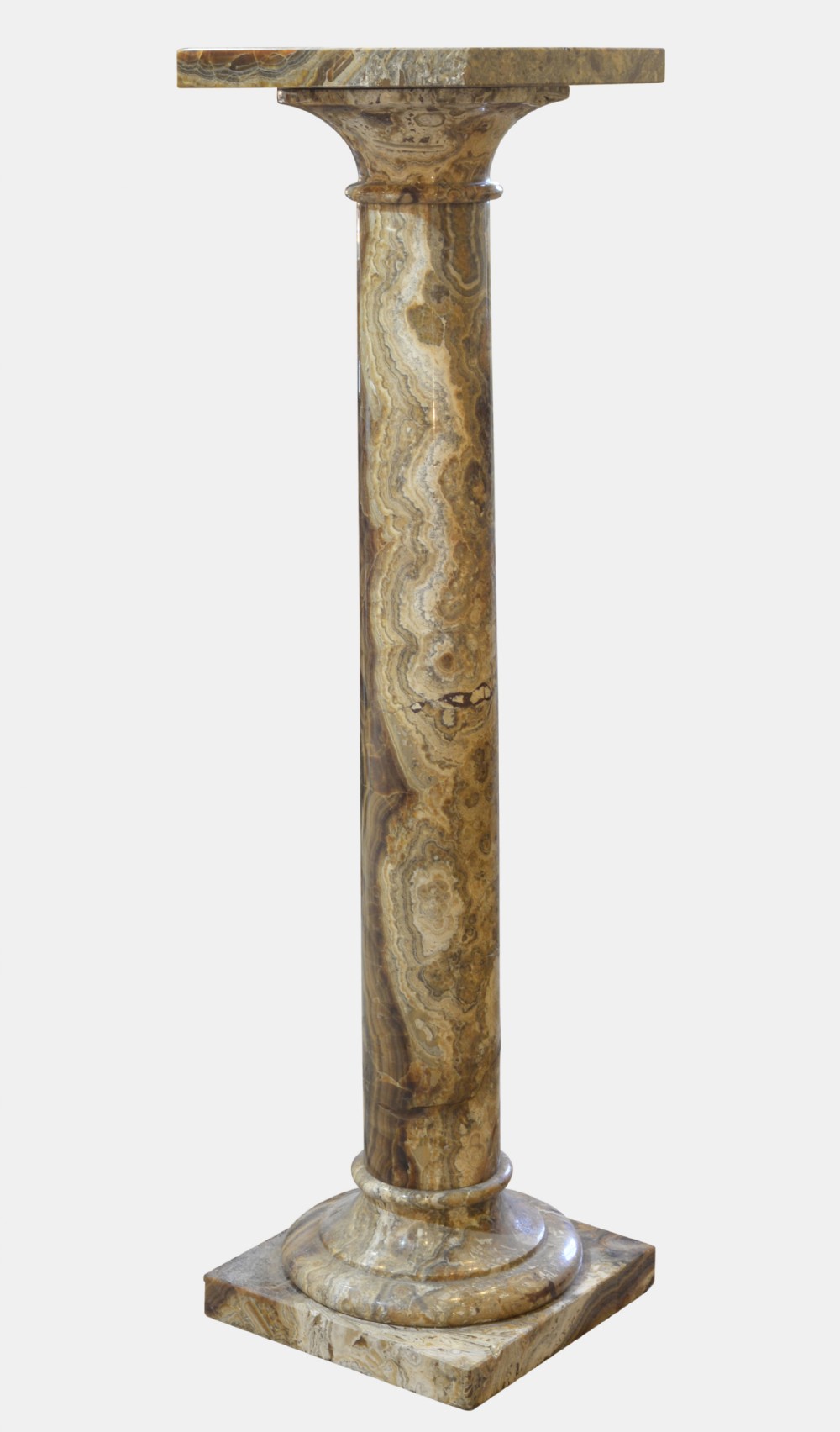 Late 19th Century Agate Torchere