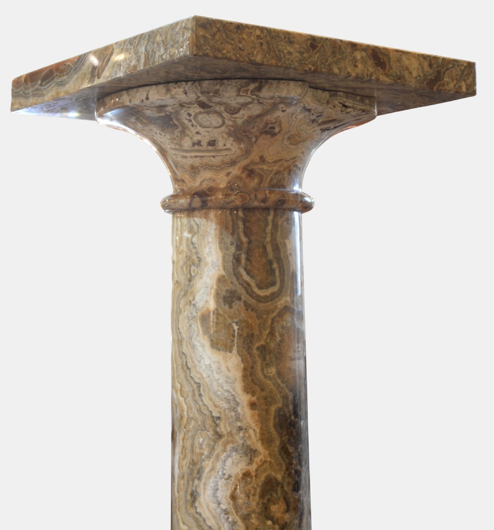 Late 19th Century Agate Torchere View IV