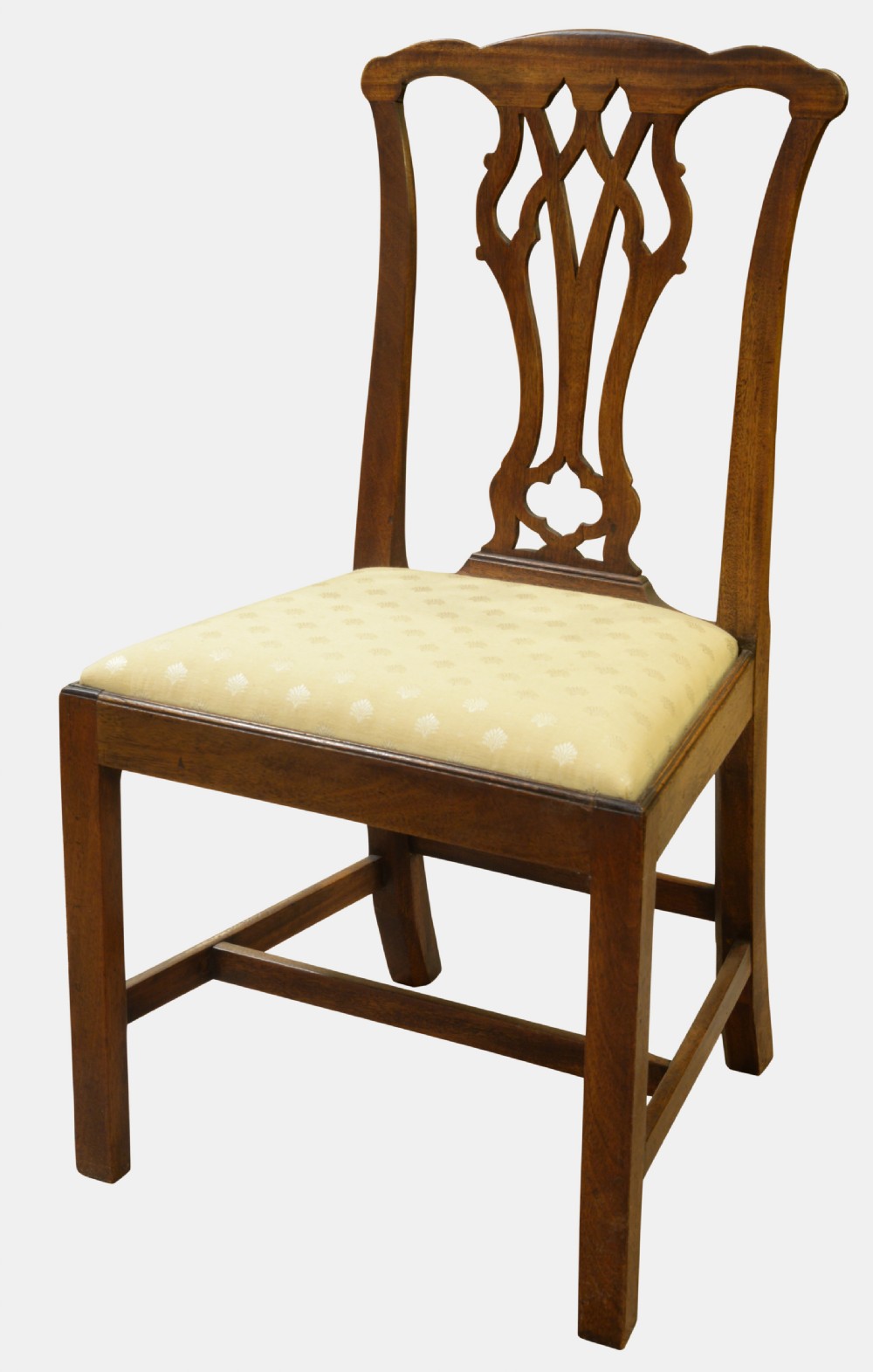 Set of 6 Country Chippendale Style Dining Chairs View II