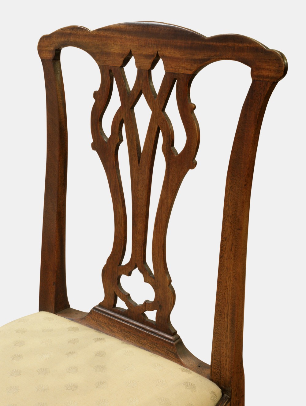 Set of 6 Country Chippendale Style Dining Chairs View III