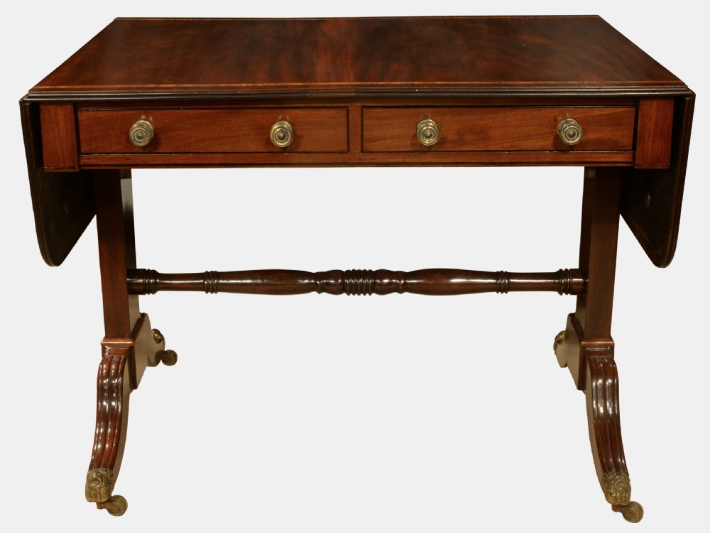 Regency Period Mahogany Sofa Table