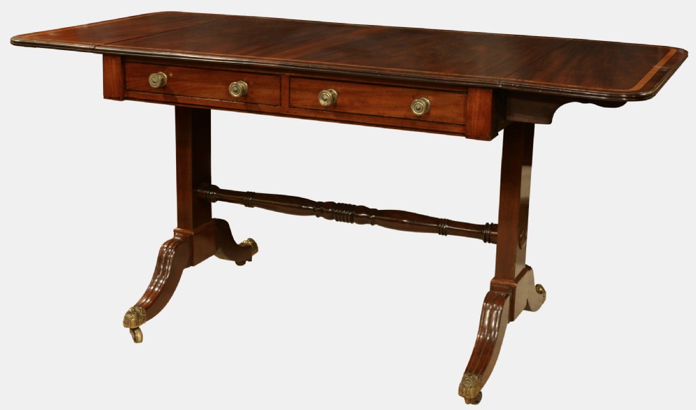 Regency Period Mahogany Sofa Table View II