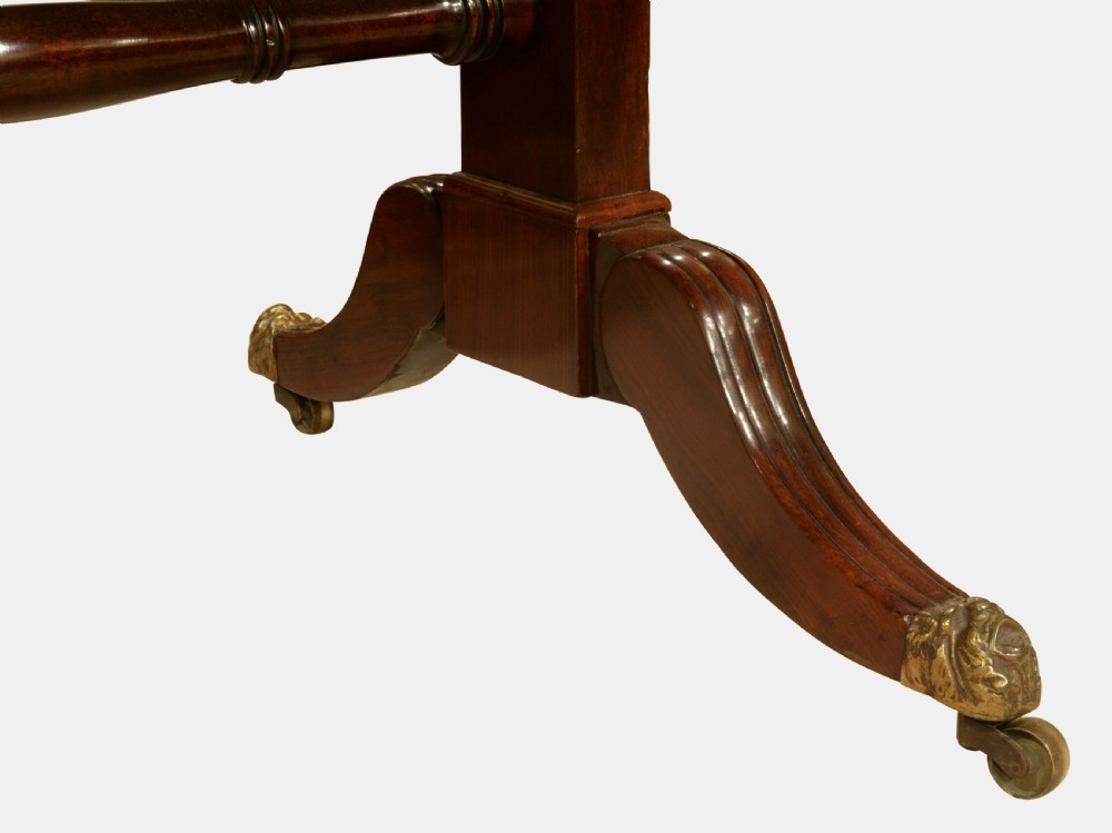 Regency Period Mahogany Sofa Table View VI