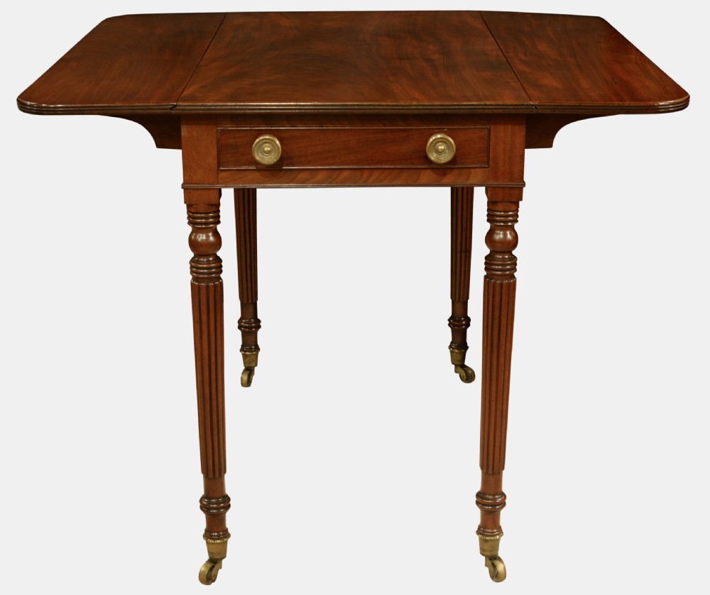 Regency Period Mahogany Pembroke Table View II