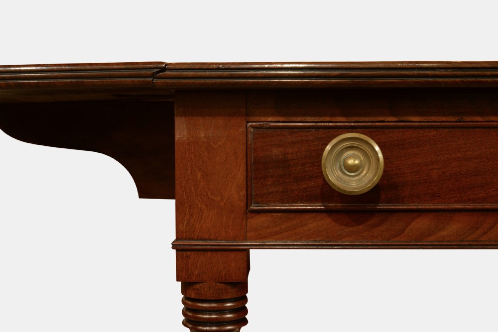 Regency Period Mahogany Pembroke Table View V