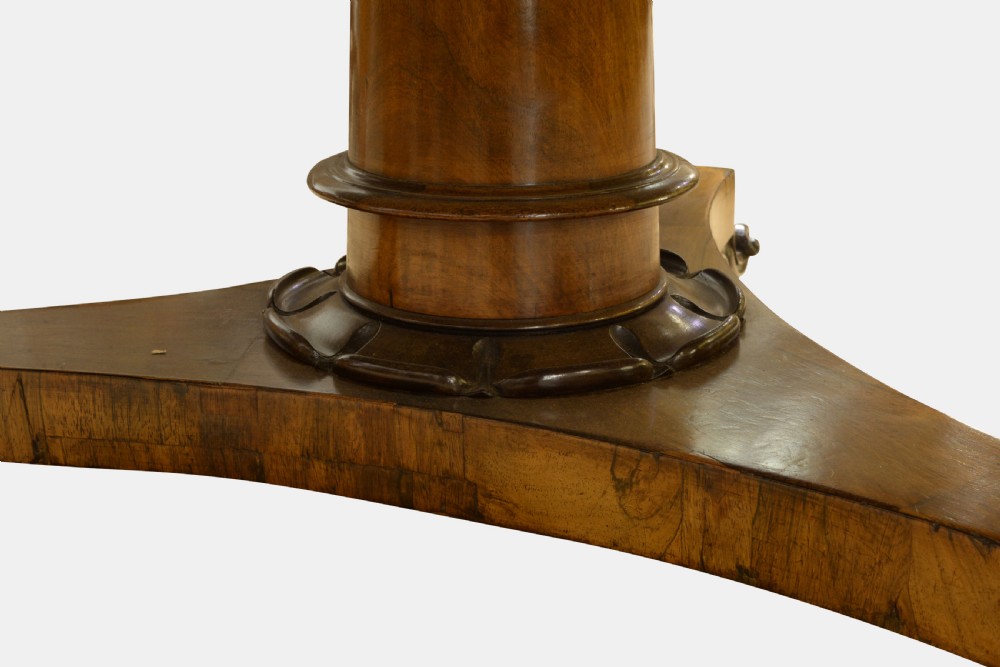 Circular Tilt-top Rosewood Library Table View V