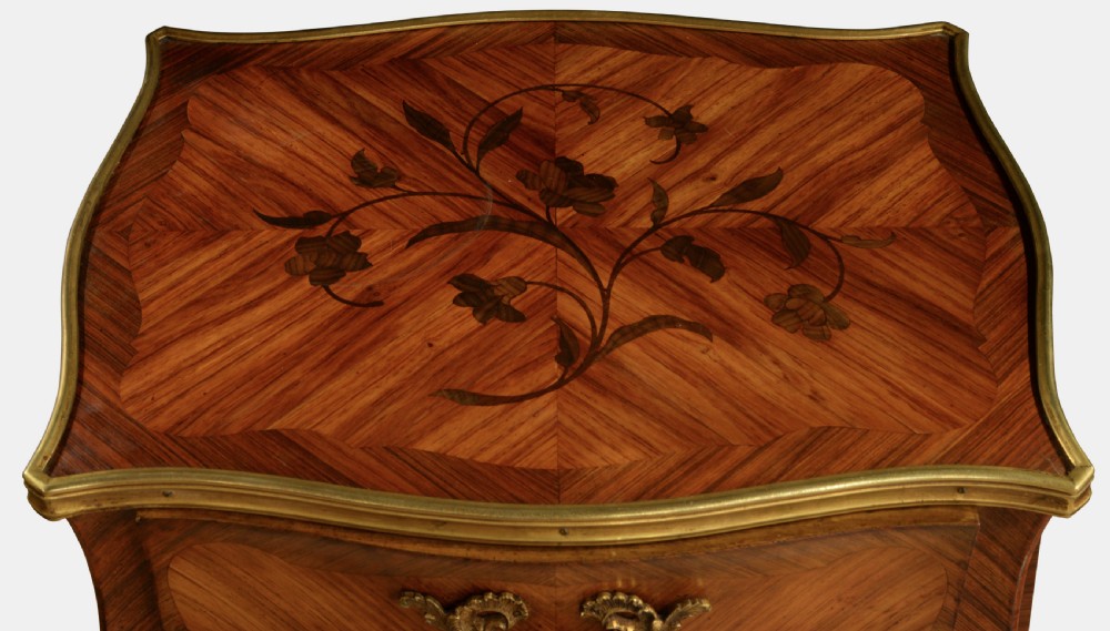 Pair of French Bedsides View III