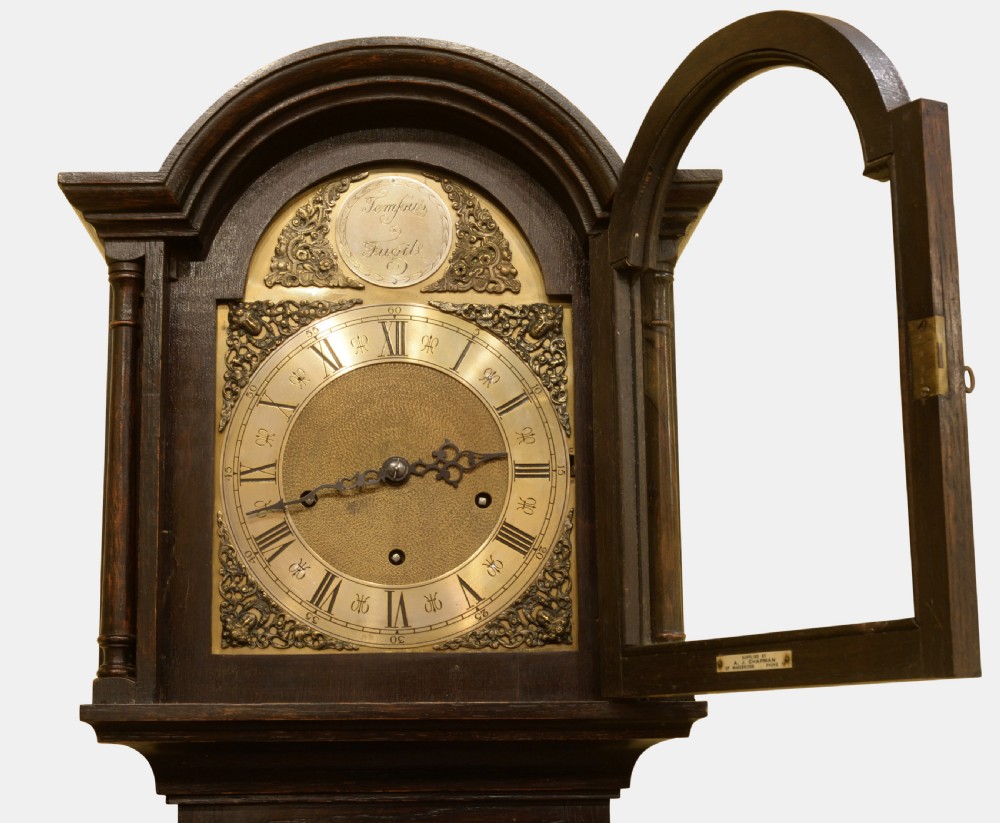 1920's Oak Grandmother Clock View II