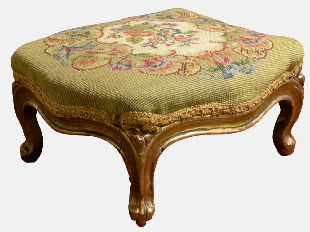 Victorian Gilded Stool