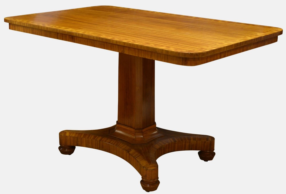William IV Period Satinwood Centre Table